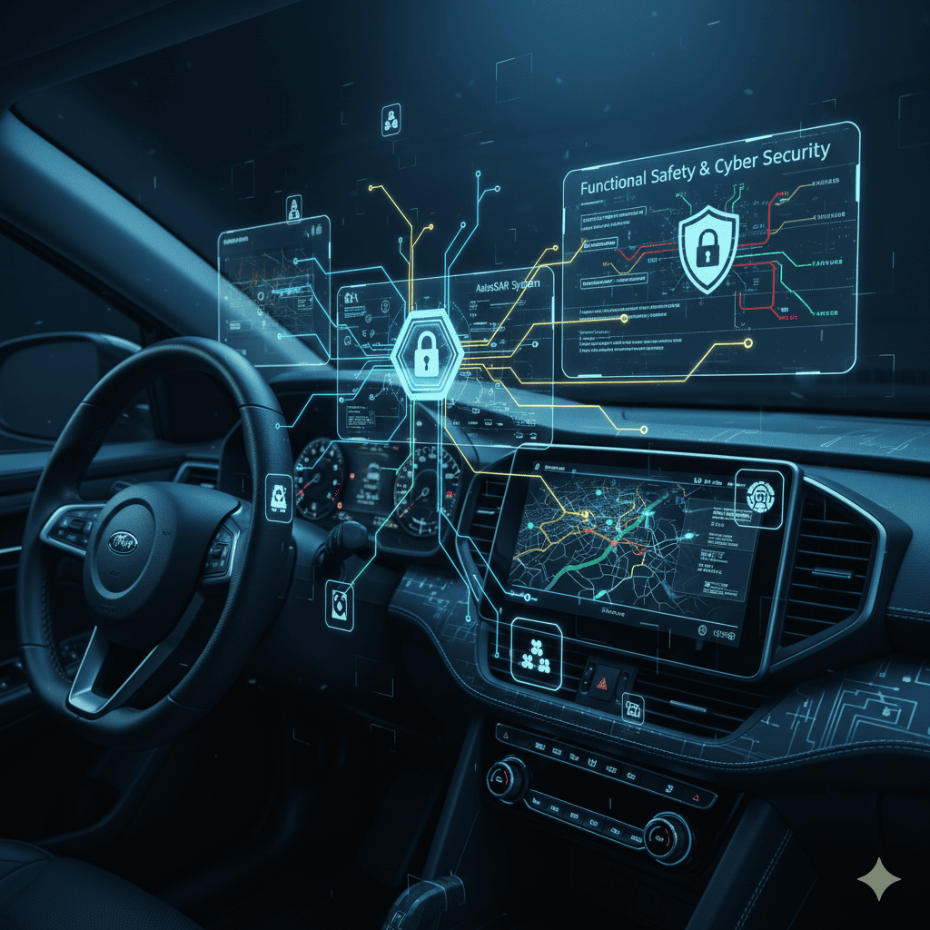 Automotive cybersecurity protecting connected vehicles with secure ECUs, encryption, and in-vehicle network security