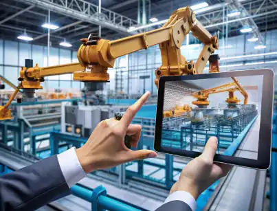 Virtual commissioning of industrial machinery using simulation to validate automation before deployment